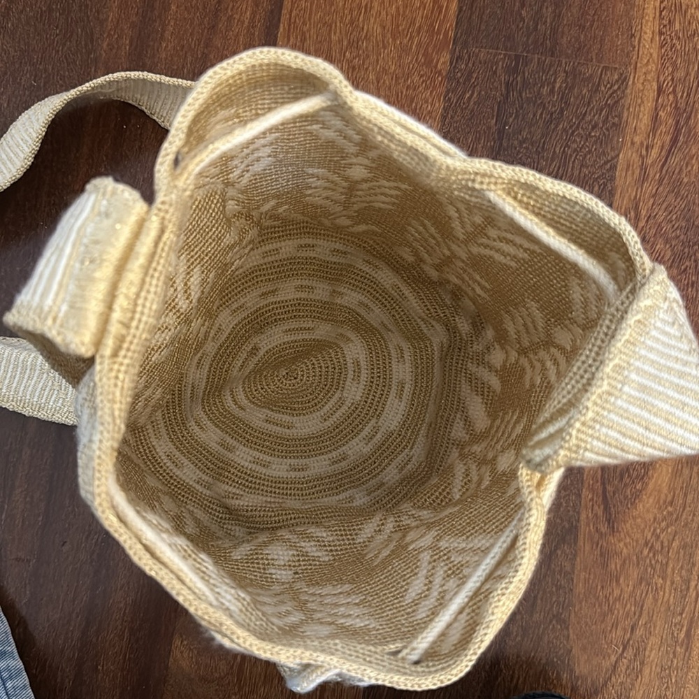 Patterned Drawstring Bag - image 4